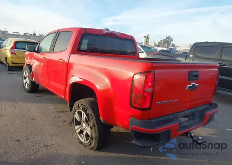 2017 Chevrolet Colorado Wt из США, поврежденный, VIN 1GCGSBEN8H1242582